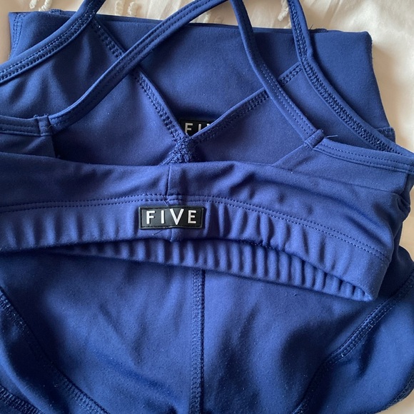 FIVE DANCEWEAR SET YOUTH MEDIUM- NAVY BLUE - Picture 6 of 9